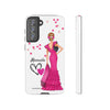 Funda de teléfono personalizable Manuela – para iPhone, Samsung, Pixel