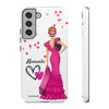 Funda de teléfono personalizable Manuela – para iPhone, Samsung, Pixel