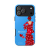 Funda de teléfono personalizable Macarena azul – para iPhone, Samsung, Pixel