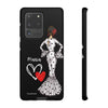 Funda de teléfono personalizada María vestido blanco – para iPhone, Samsung, Pixel