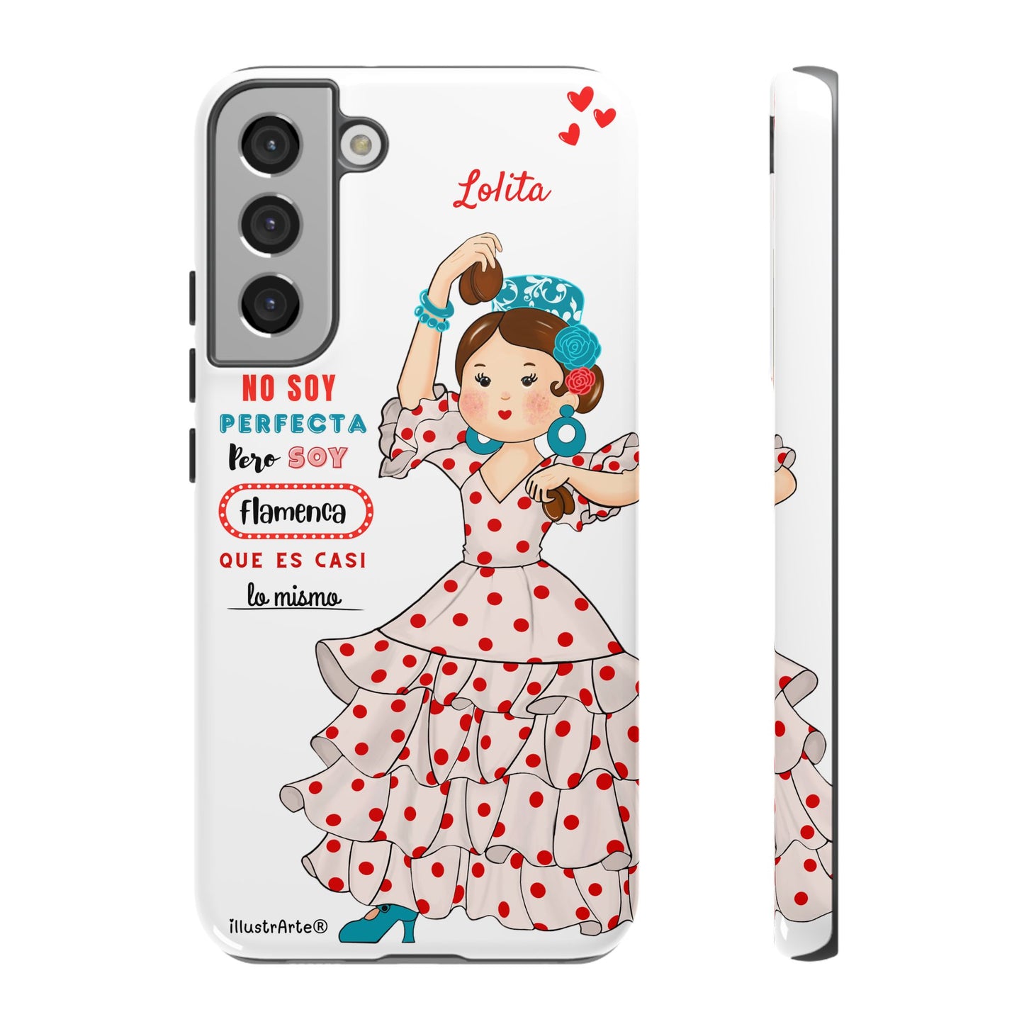 Custom Seashell Phone Case on Black Background – for iPhone, Samsung, Pixel