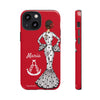 Funda de teléfono personalizable María blanco Virgen del Rocío – para iPhone, Samsung, Pixel