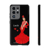 Funda de teléfono personalizable con nombre/bandera/Virgen - Modelo Lucía  Para iPhone, Samsung Y Google Pixel