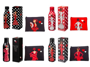 Pack Botella Térmica + Neceser Granada illustrArte