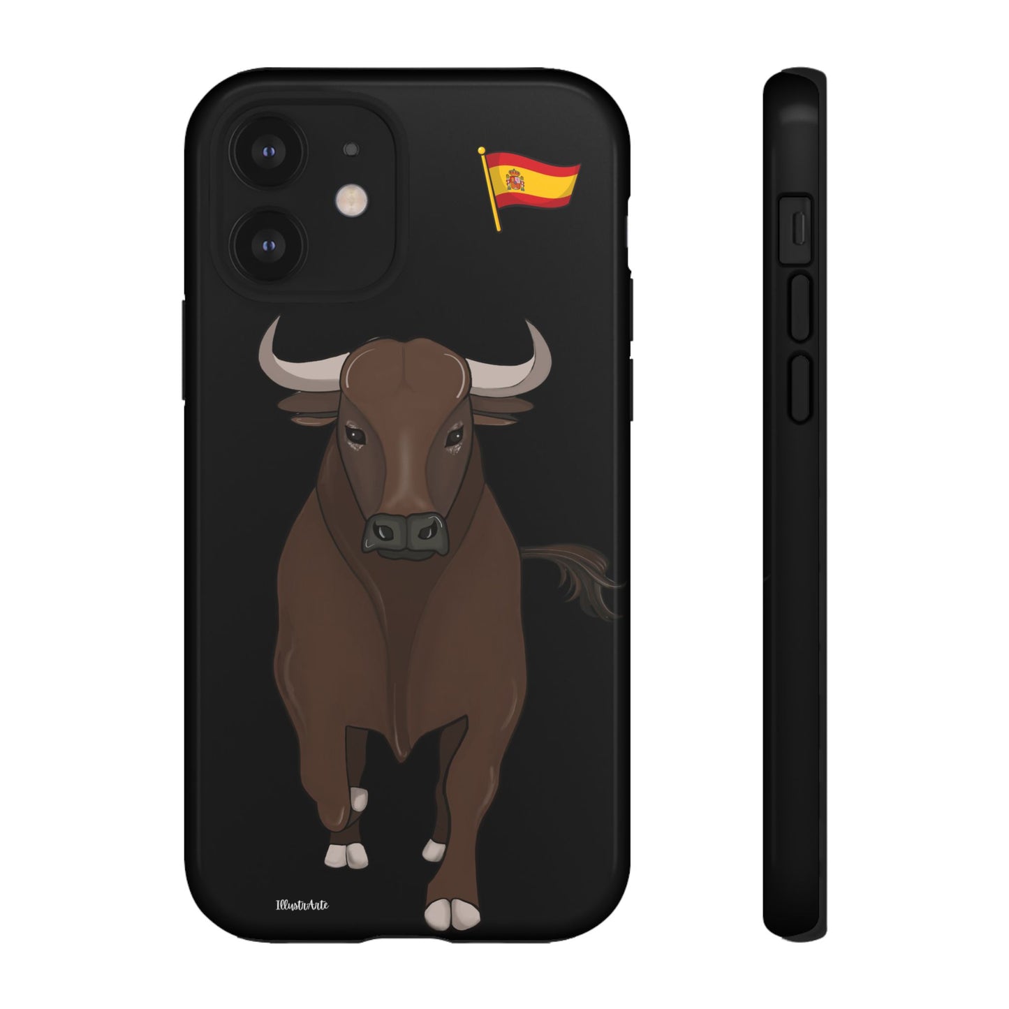 Modelo toro Manuel de funda personalizable con detalles únicos que capturan la atención.