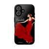 Funda de teléfono personalizable Candela fondo negro– iPhone, Samsung, Pixel