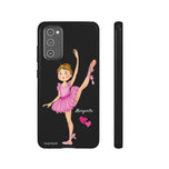 Personalised phone case ballerina Margarita for Samsung Galaxy S20 FE, gloss finish – illustrArte