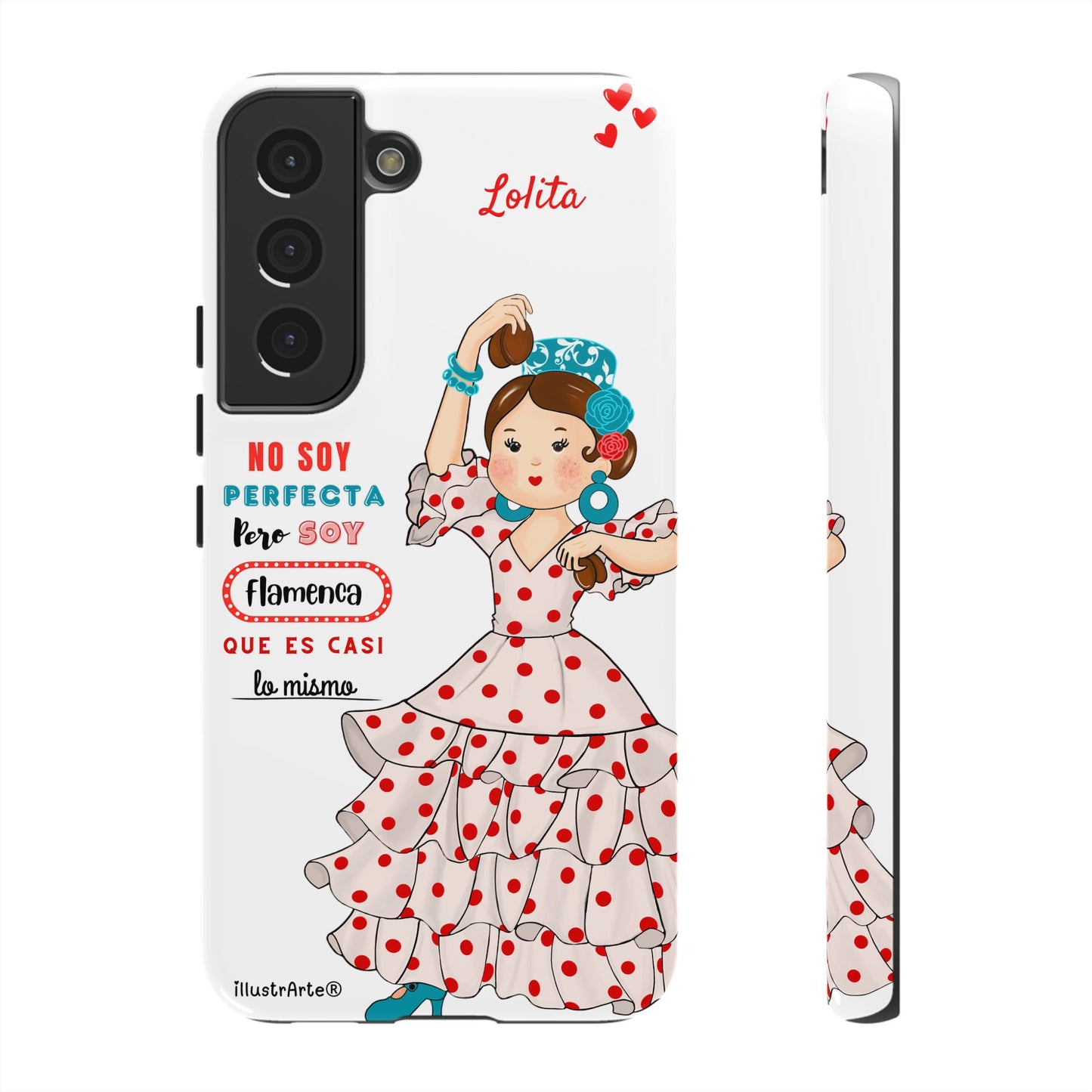 Custom Seashell Phone Case on Black Background – for iPhone, Samsung, Pixel