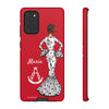 Funda de teléfono personalizable María blanco Virgen del Rocío – para iPhone, Samsung, Pixel