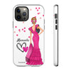 Funda de teléfono personalizable Manuela – para iPhone, Samsung, Pixel