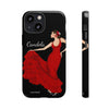 Funda de teléfono personalizable Candela fondo negro– iPhone, Samsung, Pixel