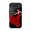 Funda de teléfono personalizable Candela fondo negro– iPhone, Samsung, Pixel