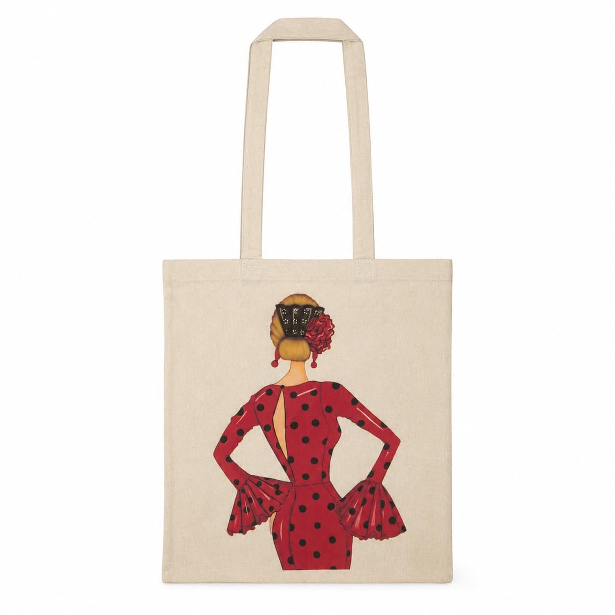 Bolsa tote Cádiz flamenca María Rojo 1