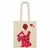 Bolsa tote Cádiz flamenca Macarena roja 1
