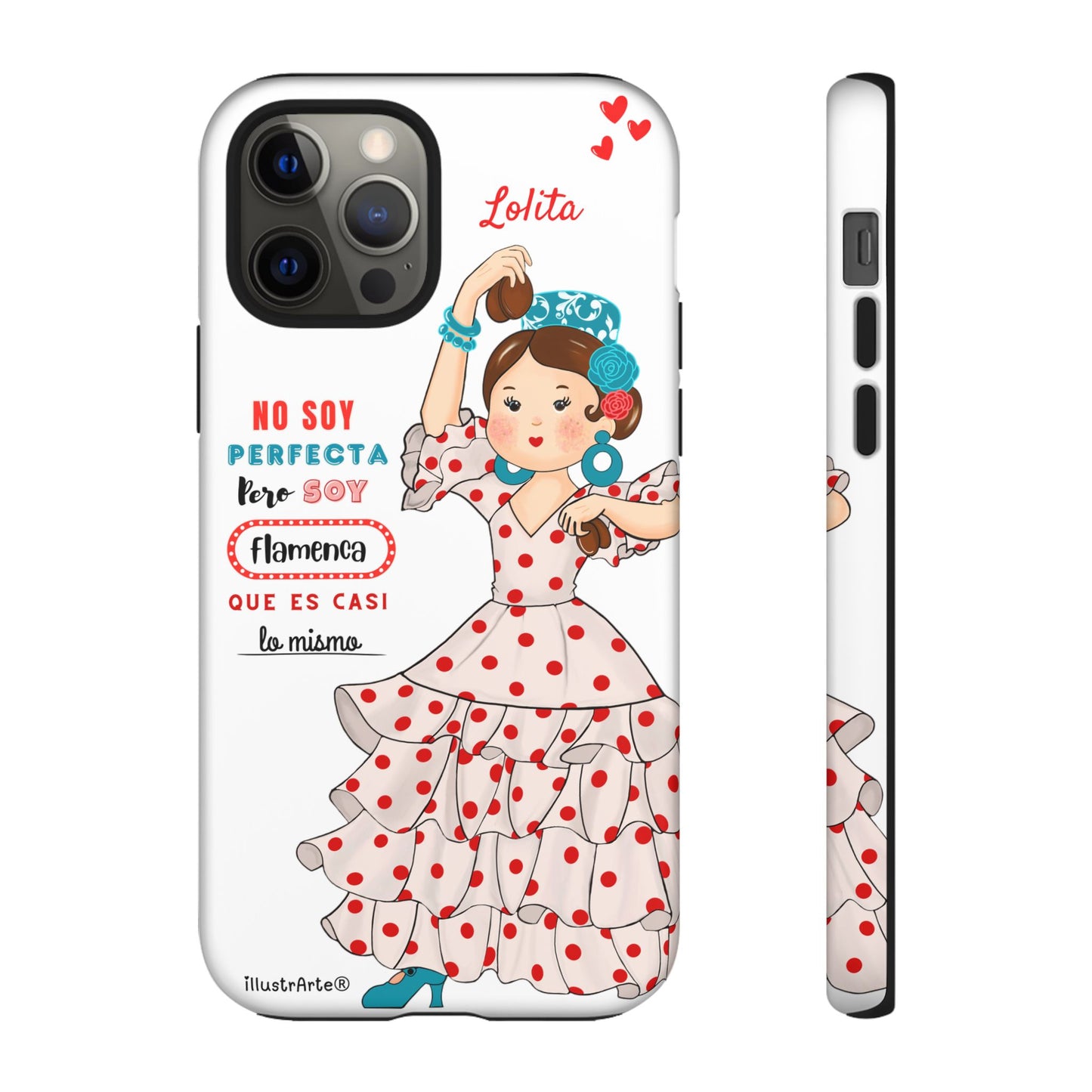 Custom Seashell Phone Case on Black Background – for iPhone, Samsung, Pixel