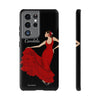 Funda de teléfono personalizable Candela fondo negro– iPhone, Samsung, Pixel