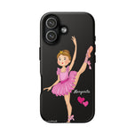 Funda de móvil personalizable Bailarina Margarita para iPhone 17, acabado mate – illustrArte