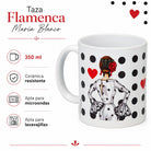 Taza flamenca illustrArte – María Blanco – vista 2