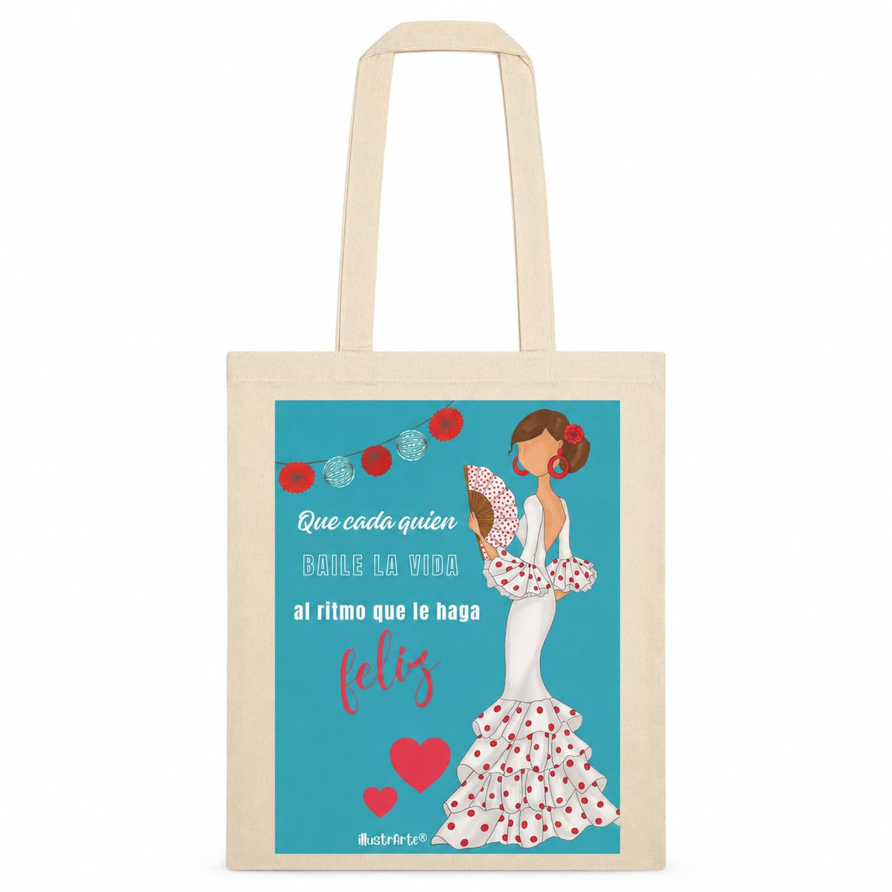 Bolsa tote Cádiz flamenca Pepa Feliz 1