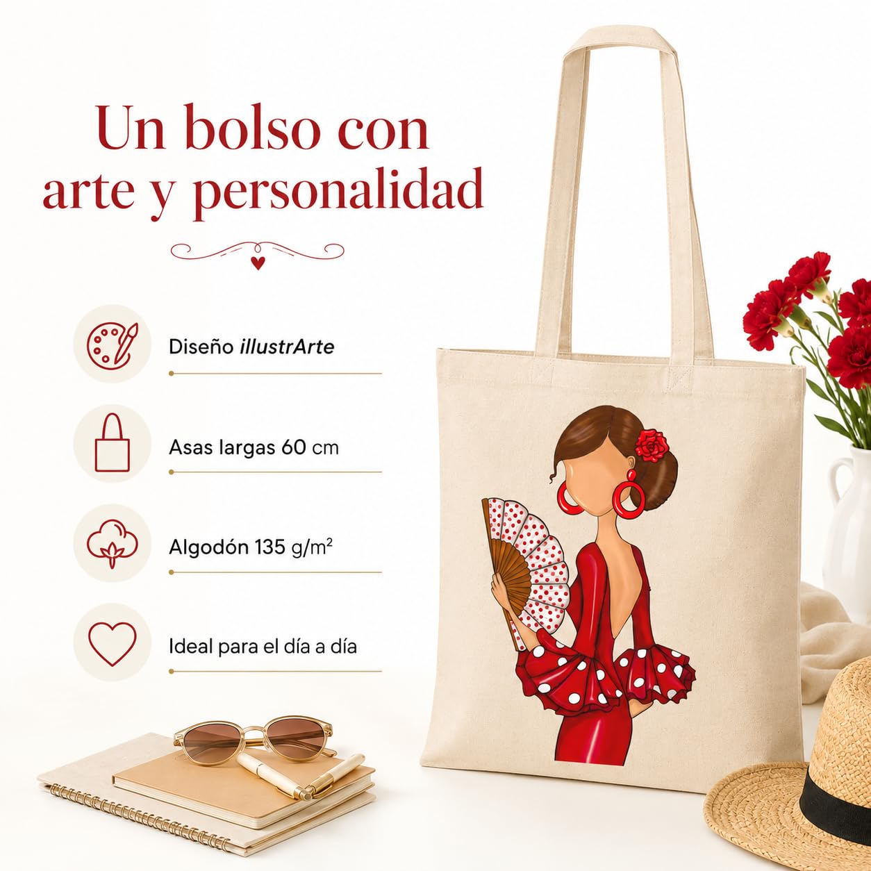 Bolsa tote Cádiz flamenca Pepa 3