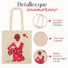 Bolsa tote Cádiz flamenca Macarena roja 8
