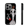 Funda de teléfono personalizable María blanco Virgen del Rocío – para iPhone, Samsung, Pixel