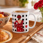 Taza flamenca illustrArte – Macarena – vista 2