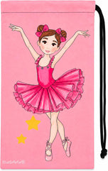 Tas voor balletschoenen illustrArte 20 x 36 cm – ontwerp Marina – hoofdafbeelding
