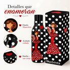 Botella térmica flamenca illustrArte 500 ml – diseño Pepa – vista 9