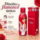 Botella térmica flamenca illustrArte 500 ml – diseño Pepa Feliz – vista 7