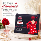 Neceser Granada illustrArte – Macarena, fondo negro con frase – vista 3 – imagen Amazon
