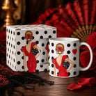 Taza flamenca illustrArte – Manuela – vista 7