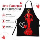 Delantal flamenca illustrArte – María Rojo – vista 7