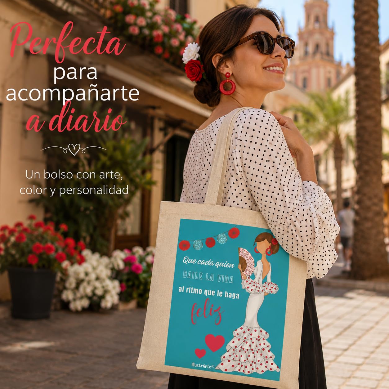 Bolsa tote Cádiz flamenca Pepa Feliz 2