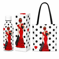 Insulated Bottle + Málaga Tote Set – Gift Boxed