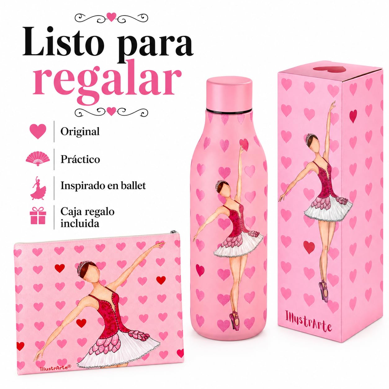 Pack botella + neceser Granada Mariela – vista 6