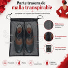 Bolsa para zapatos de flamenco illustrArte 40 x 40 cm – diseño María Rojo – vista 6