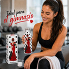 Botella térmica illustrArte 500 ml – diseño Manuela, flamenca de lunares – vista 6