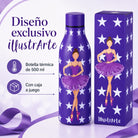 Botella térmica bailarina illustrArte 500 ml – diseño Sara – vista 7
