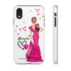 Funda de teléfono personalizable Manuela – para iPhone, Samsung, Pixel