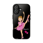 Funda de móvil personalizable Bailarina Margarita para iPhone 17, acabado brillante – illustrArte