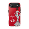 Funda de teléfono personalizable María blanco Virgen del Rocío – para iPhone, Samsung, Pixel