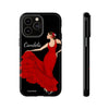 Funda de teléfono personalizable Candela fondo negro– iPhone, Samsung, Pixel