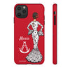 Funda de teléfono personalizable María blanco Virgen del Rocío – para iPhone, Samsung, Pixel