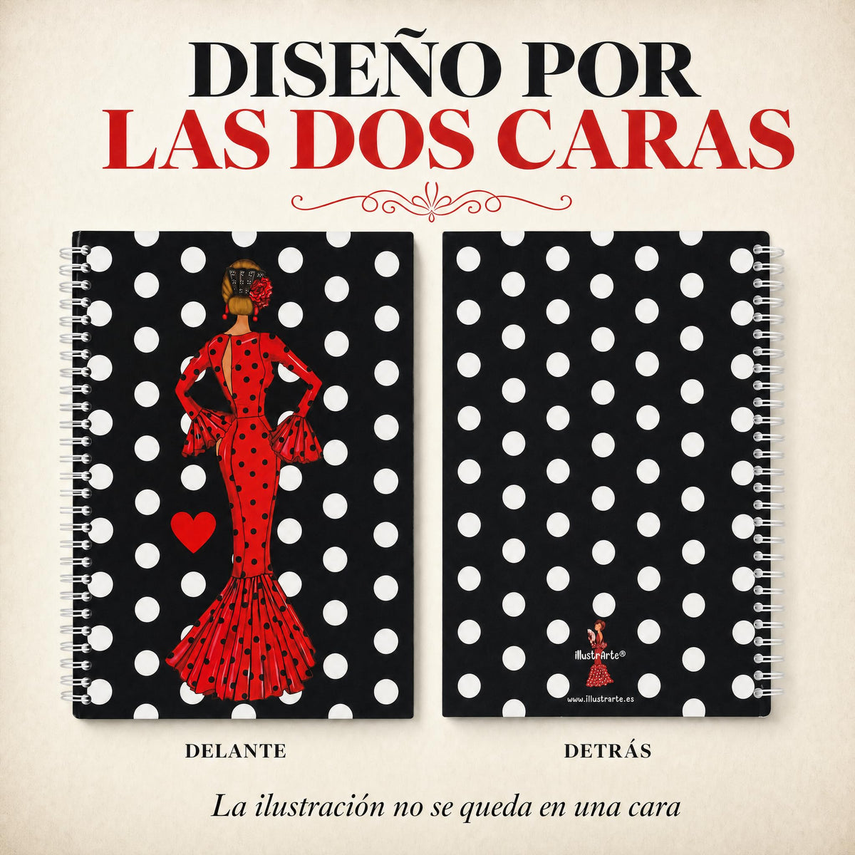 Libreta flamenca illustrArte – María Rojo – vista 5