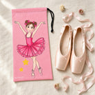 Bolsa para zapatillas de ballet illustrArte 20 x 36 cm – diseño Marina – vista 2