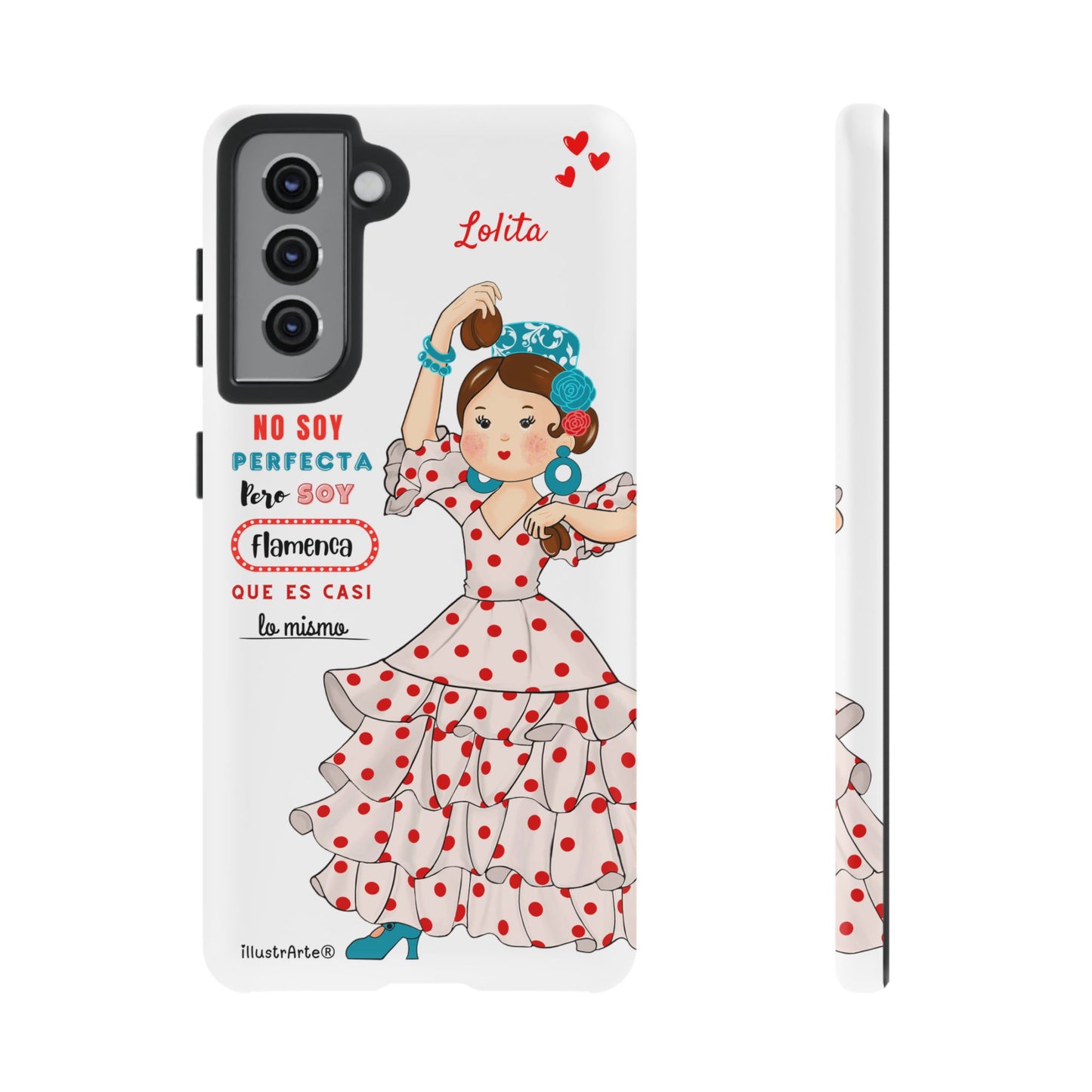 Custom Seashell Phone Case on Black Background – for iPhone, Samsung, Pixel