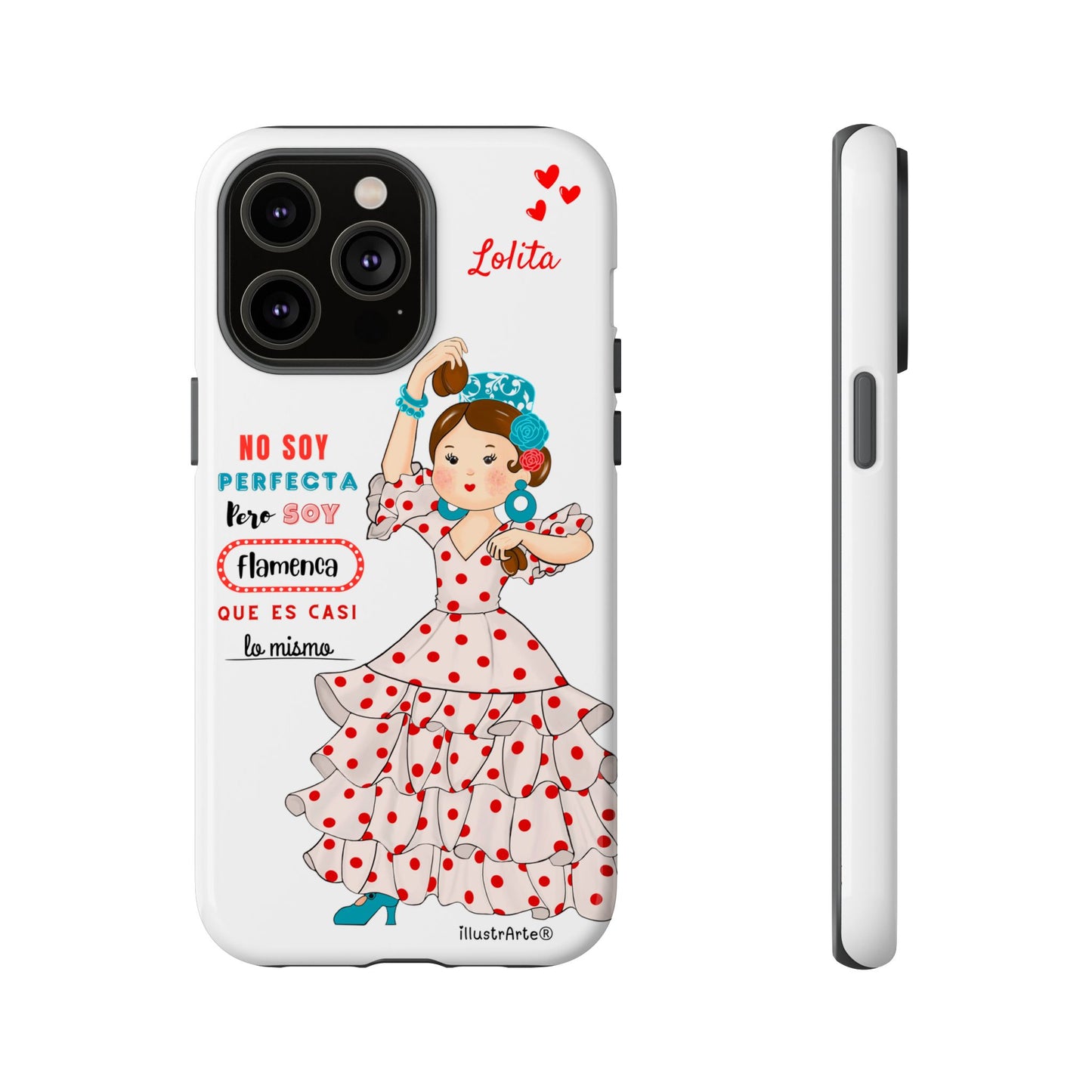 Custom Seashell Phone Case on Black Background – for iPhone, Samsung, Pixel