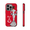 Funda de teléfono personalizable María blanco Virgen del Rocío – para iPhone, Samsung, Pixel