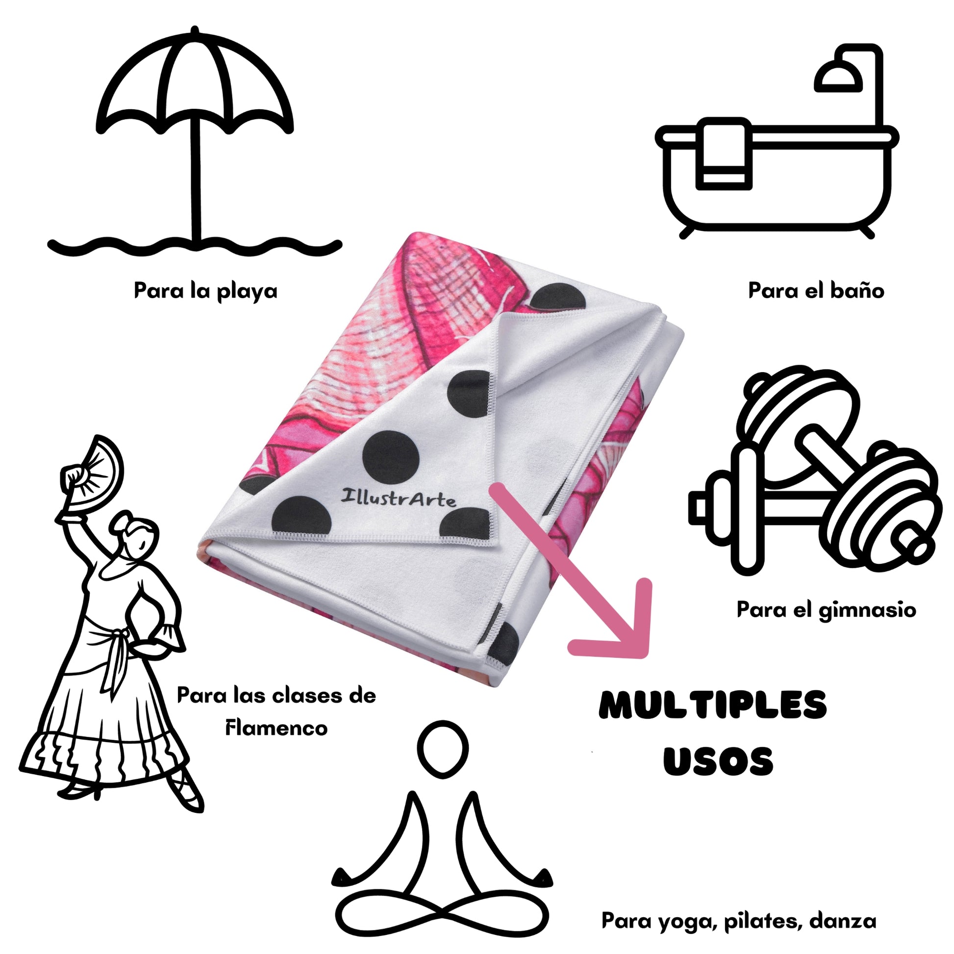 a diagram of how to fold a towel